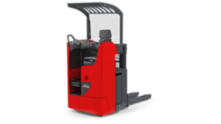 Stacker de dois níveis confortável D12 RW da Linde Material Handling