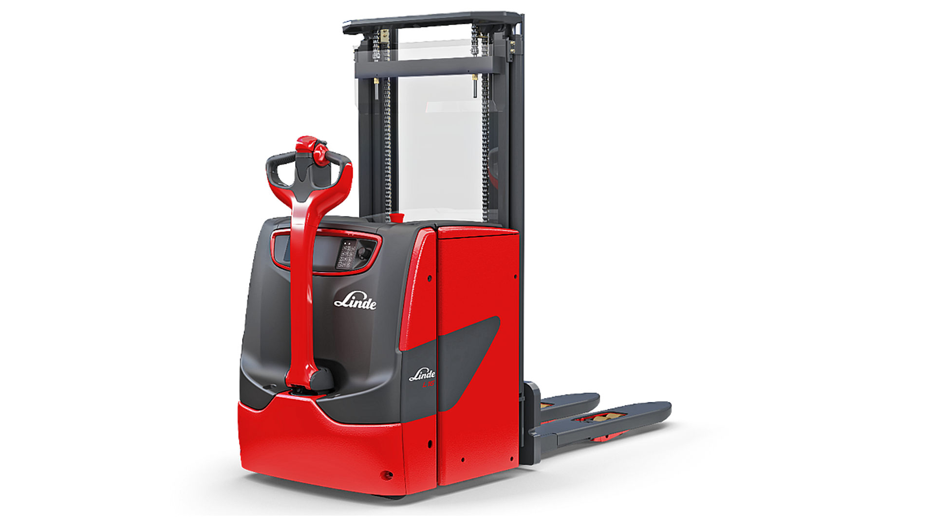 Stackers com operador acompanhante L14 – L20 da Linde Material