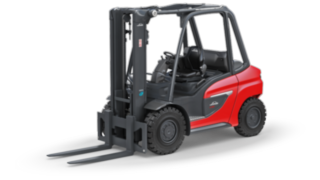 Empilhador com motor de combustão interna H35 – H50 da Linde Material Handling