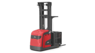 Preparador de encomendas vertical V modular da Linde Material Handling Preparador de encomendas vertical V modular da Linde Material Handling