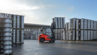 Empilhadores a diesel H35 da Linde Material Handling