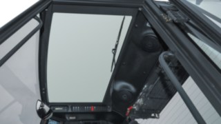 techo acristalado carretilla elevadora