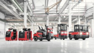 Rebocadores e Plataformas da Linde Material Handling