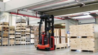 L-MATIC HD k da Linde em operação L-MATIC HD k da Linde Material Handling