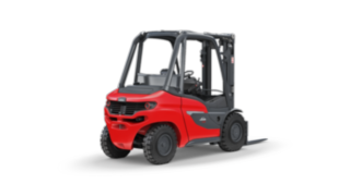 Os empilhadores com motor de combustão interna H35 – H50 da Linde Material Handling Os empilhadores com motor de combustão interna H35 – H50 da Linde Material Handling