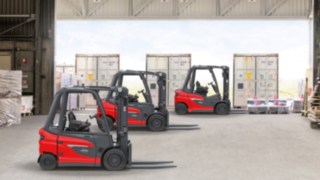 Os empilhadores elétricos X20 – X35 da Linde Material Handling fazem parte de uma plataforma de acionamento abrangente