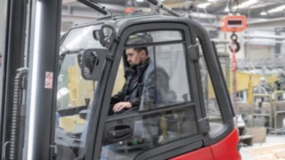 O conceito de controlo inovador Linde Steer Control da Linde Material Handling