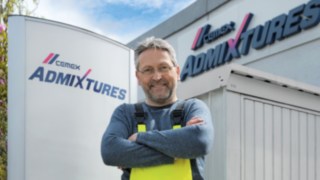 Roland Poppe, Manager Production Europe na CEMEX Admixtures