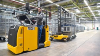 Equipamentos Linde em utilização na Heidelberger Druckmaschinen AG