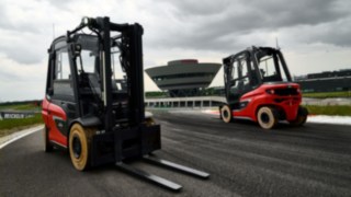 Há décadas que a Porsche Engineering desenha para a Linde Material Handling.