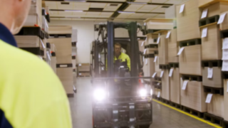 O Safety Guard da Linde Material Handling na Smurfit Kappa LithoPac