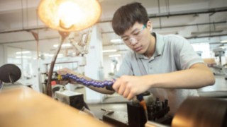 Empregado da Linde na China