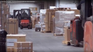 A tecnologia de células de combustível da Linde em utilização na DB Schenker A tecnologia de células de combustível da Linde em utilização na DB Schenker