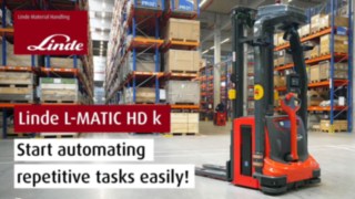 Vídeo do Linde L-MATIC HD k em uso Vídeo do Linde L-MATIC HD k em uso