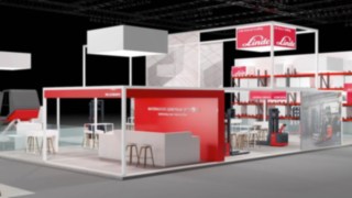 Stand da Linde Material Handling Ibérica