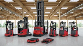 Equipamentos automatizados da Linde Material Handling