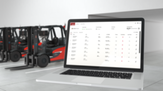 Gestão de carregamento inteligente com connect:charger da Linde Material Handling