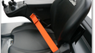 cinturon seguridad carretilla