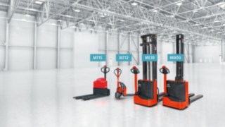 Gama ligeira Linde Porta-paletes e Stackers Gama ligeira Linde Porta-paletes e Stackers
